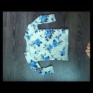Carters toddler floral sweatshirt 18-24 months